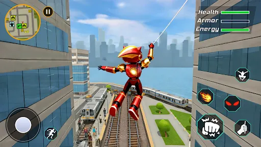 Скриншот 4 — Dino Monster: City Rush