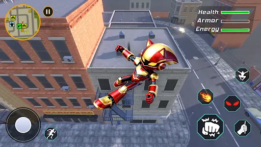 Скриншот 8 — Dino Monster: City Rush