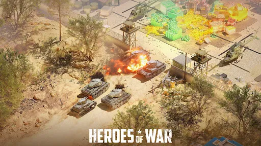 Скриншот 2 — Heroes of War: стратегии,война