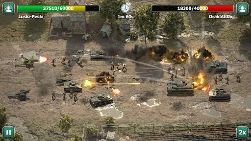 Скриншот 4 — Heroes of War: стратегии,война