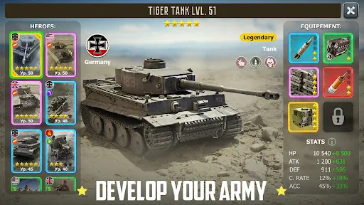 Скриншот 7 — Heroes of War: стратегии,война