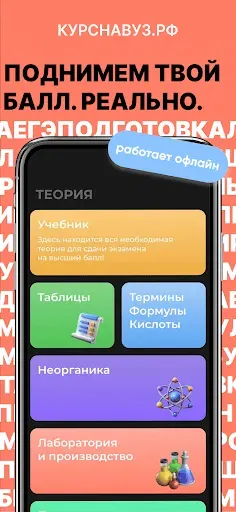 Скриншот 1 — ЕГЭ Химия 2026