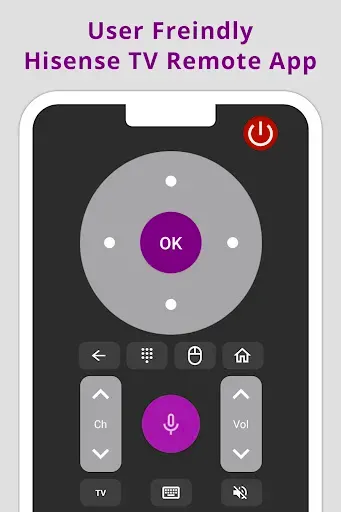 Скриншот 1 — Hisense tv Remote