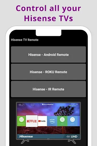 Скриншот 2 — Hisense tv Remote