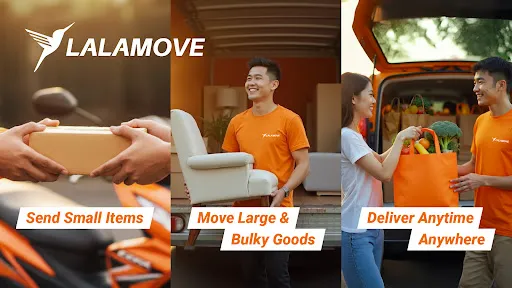 Скриншот 1 — Lalamove - Fast & Affordable