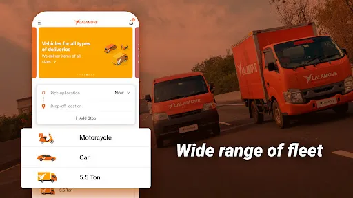 Скриншот 2 — Lalamove - Fast & Affordable