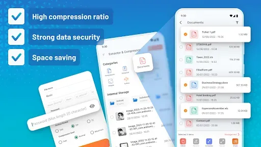 Скриншот 2 — Zip Extractor - UnZIP & UnRAR