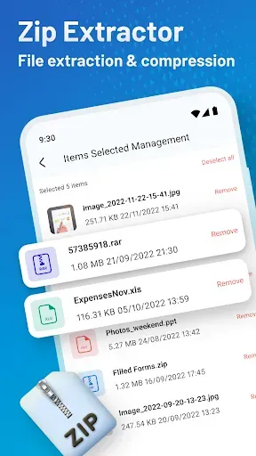 Скриншот 4 — Zip Extractor - UnZIP & UnRAR