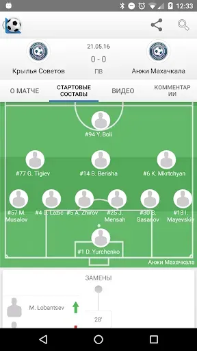 Скриншот 5 — Football Mania - Футбол Live