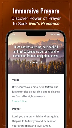 Скриншот 2 — Holy Bible, KJV Bible + Audio
