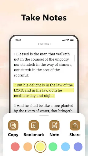Скриншот 4 — Bible Audio - KJV Daily Verse
