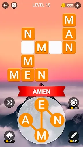 Скриншот 2 — Holyscapes - Bible Word Game