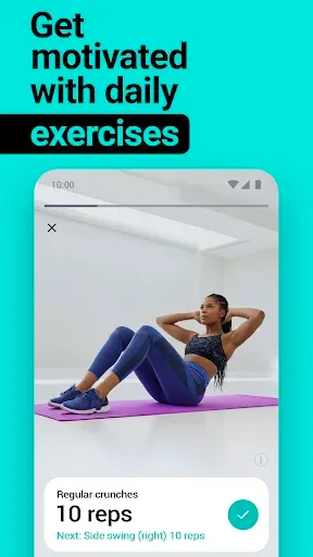Скриншот 2 — HitFit — Home Workout Planner