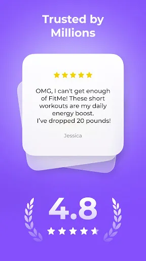 Скриншот 5 — FitMe - Lazy Workout at Home