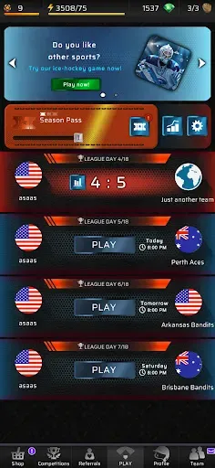 Скриншот 2 — Homerun - Baseball PVP Game