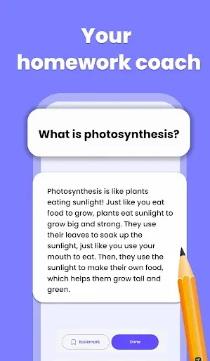 Скриншот 3 — AI Homework Helper App