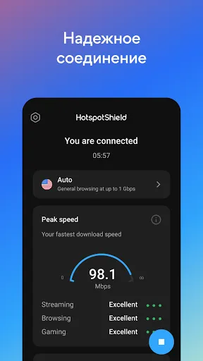 Скриншот 4 — HotspotShield VPN & Wifi Proxy
