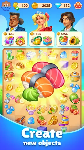 Скриншот 7 — Happy Town: Merge Adventure