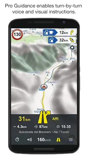 Скриншот 1 — Genius Maps: Offline GPS Nav