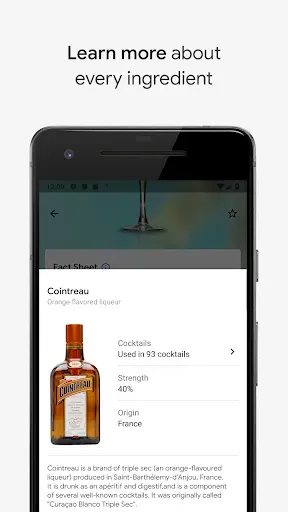 Скриншот 5 — Cocktail Flow - Drink Recipes