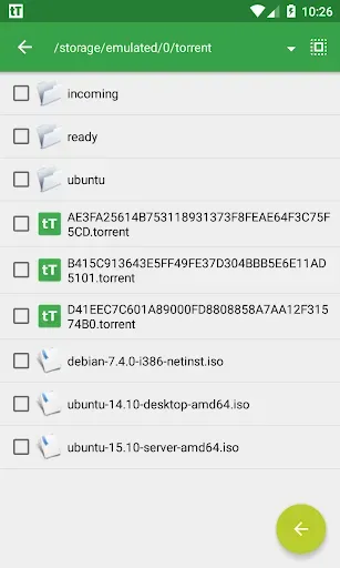 Скриншот 6 — tTorrent Lite - Torrent Client
