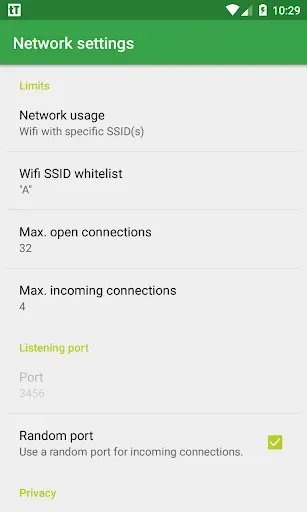 Скриншот 8 — tTorrent Lite - Torrent Client