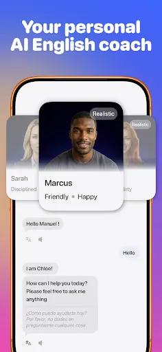 Скриншот 3 — BetterSpeak: AI Language Tutor