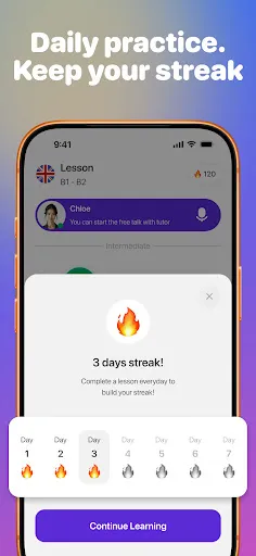 Скриншот 6 — BetterSpeak: AI Language Tutor