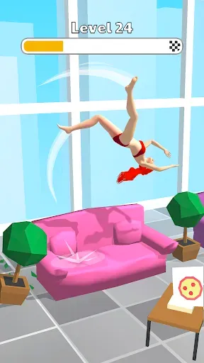 Скриншот 1 — Human Flip: Игра Флип Мастер