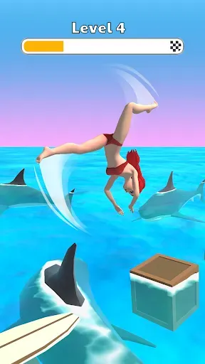Скриншот 3 — Human Flip: Игра Флип Мастер
