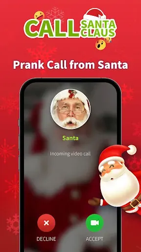Скриншот 2 — Santa Claus Prank Call & Chat