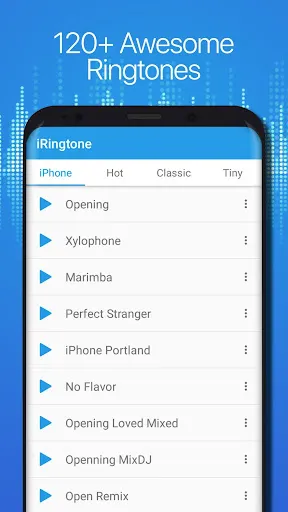 Скриншот 1 — iRingtone - iPhone Ringtone