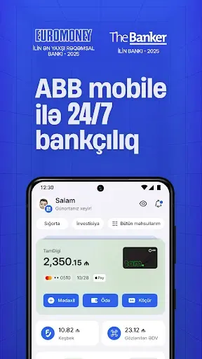 Скриншот 1 — ABB mobile: Кредиты и Оплата