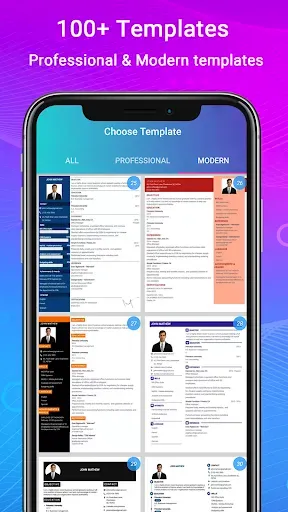 Скриншот 3 — Resume Builder App, CV maker