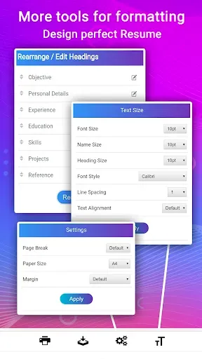 Скриншот 5 — Resume Builder App, CV maker