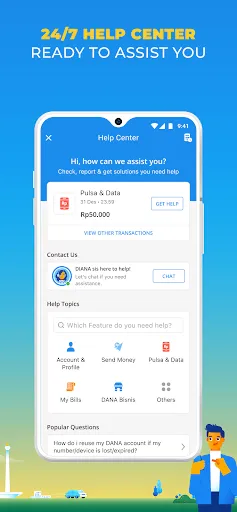 Скриншот 7 — DANA Indonesia Digital Wallet