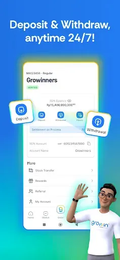 Скриншот 4 — Growin' - Invest & Trade