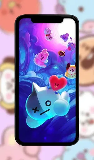 Скриншот 6 — Cute BT21 Wallpaper Full HD
