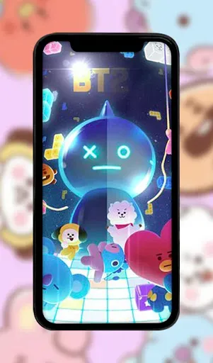 Скриншот 7 — Cute BT21 Wallpaper Full HD