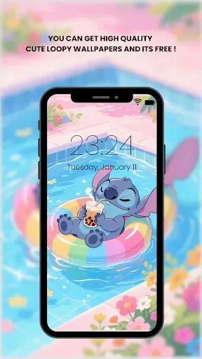 Скриншот 1 — Cute Blue Koala Wallpaper HD