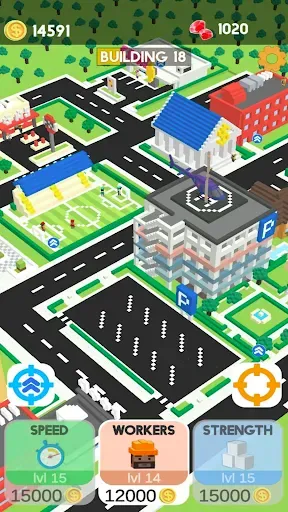 Скриншот 1 — Idle City Builder: Мой город
