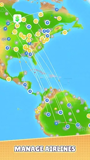 Скриншот 1 — Fly Connect: Explore the World