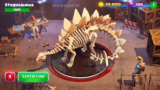 Скриншот 7 — Dinosaur World - Idle Museum