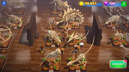 Скриншот 8 — Dinosaur World - Idle Museum