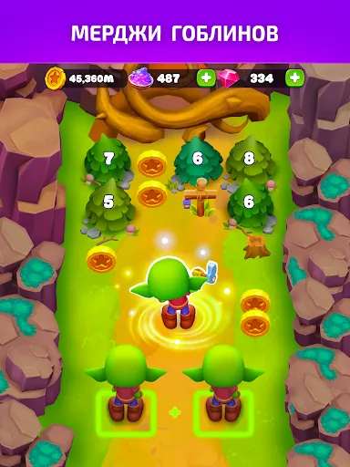 Скриншот 7 — Goblin Wood Idle Lumber кликер