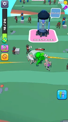 Скриншот 1 — Alien Invasion: Worlds Battle