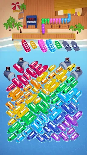 Скриншот 1 — Boat Out: Traffic Jam