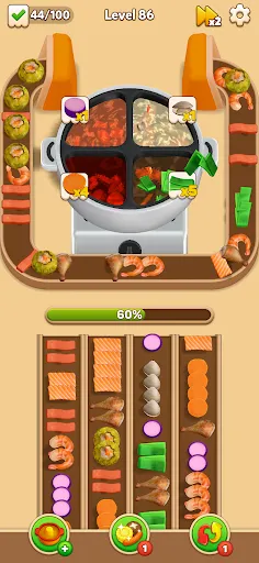 Скриншот 2 — Hotpot Loop: Food Games