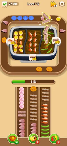 Скриншот 4 — Hotpot Loop: Food Games