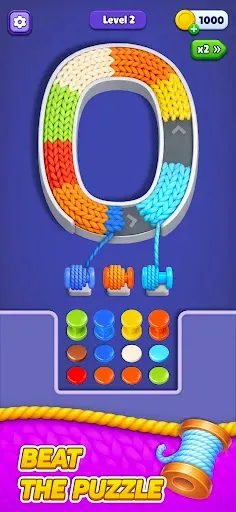 Скриншот 8 — Wool Loop: Color Puzzle